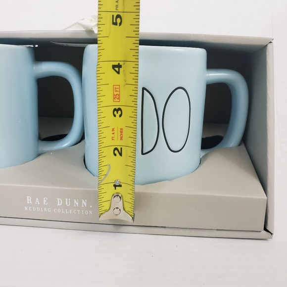 *Last Chance* Rae Dunn I Do & Something Blue Bride & Groom Mugs Wedding - Picture 6 of 8